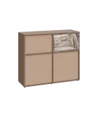 ERY D1241 P dolní modul, 2-dveřová/nika, 1000x1200x400, pravý, neutrální